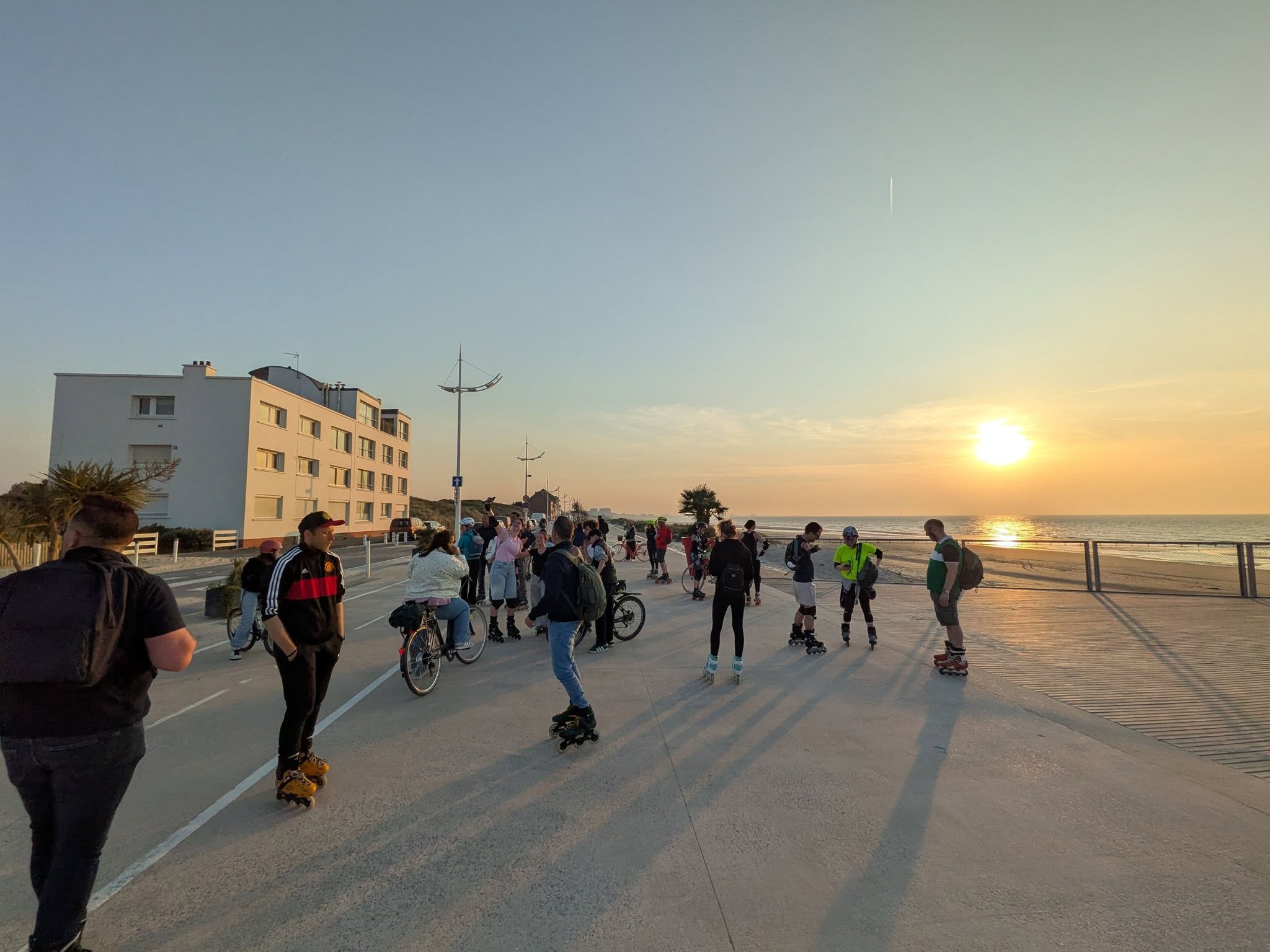 Randonnée roller du Roll'in Club Dunkerque